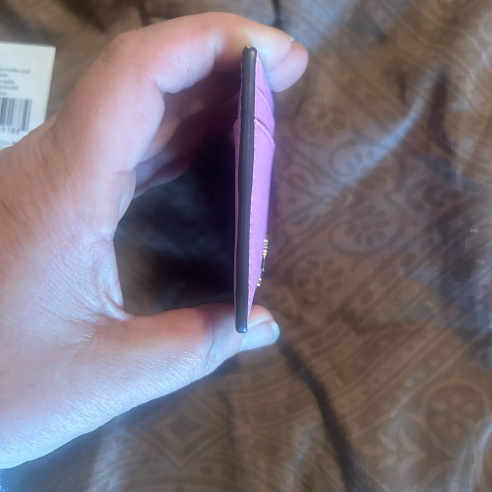 Kate Spade Vibrant Pink Card Case - Picture 3 of 9